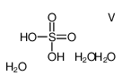oxovanadium,sulfuric acid,dihydrate Structure