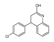 4-(4-CHLOROPHENYL)-3,4-DIHYDROQUINOLIN-2(1H)-ONE structure