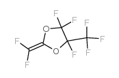2-(difluoromethylene)-4,4,5-trifluoro-5-(trifluoromethyl)-1,3-dioxolane结构式