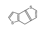 7H-Cyclopenta[1,2-b:3,4-b']dithiophene结构式