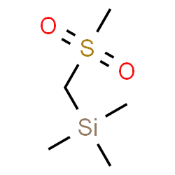 trimethyl(methylsulfonylmethyl)silane Structure