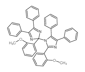 2-(2-Methoxyphenyl)-4,5-diphenylimidazole-1,2'-dimer Structure
