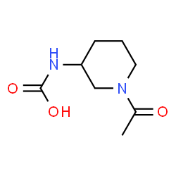Carbamic acid,(1-acetyl-3-piperidinyl)- (9CI)结构式