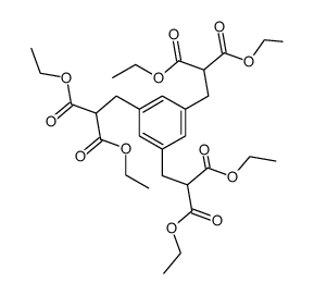 triethyl α,α',α-tris(ethoxycarbonyl)benzene-1 Structure