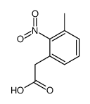 2-(3-甲基-2-硝基苯基)乙酸结构式