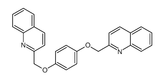 2-[[4-(quinolin-2-ylmethoxy)phenoxy]methyl]quinoline Structure
