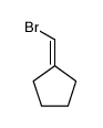 Brommethylen-cyclopentan结构式