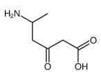 5-amino-3-oxohexanoic acid Structure