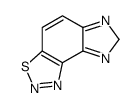 7H-Imidazo[4,5-e][1,2,3]benzothiadiazole(8CI) Structure