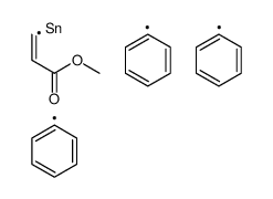 methyl 3-triphenylstannylprop-2-enoate结构式