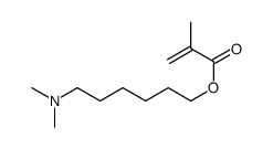 6-(dimethylamino)hexyl 2-methylprop-2-enoate Structure
