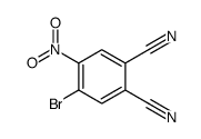 4-bromo-5-nitrobenzene-1,2-dicarbonitrile Structure