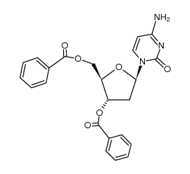 3',5'-di-O-benzoyl-2'-deoxycytidine Structure