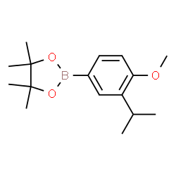 4-Methoxy-3-(1-methylethyl)phenylboronic acid pinacol ester structure