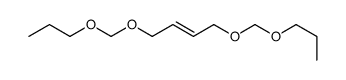 1,4-bis(propoxymethoxy)but-2-ene Structure