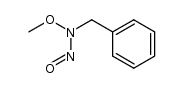 N-nitroso-N-benzyl-O-methylhydroxylamine Structure