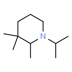 Piperidine, 2,3,3-trimethyl-1-(1-methylethyl)- (9CI)结构式