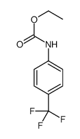 Carbamic acid, N-[4-(trifluoromethyl)phenyl]-, ethyl ester structure