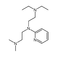 N-[2-(Diethylamino)ethyl]-N-[2-(dimethylamino)ethyl]-2-pyridinamine结构式