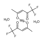 Magnesium 1,1,1-trifluoro-2,4-pentanedionate 2-hydrate Structure