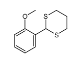 2-(2-methoxyphenyl)-1,3-dithiane structure