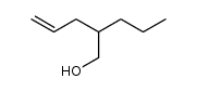 2-propylpent-4-en-1-ol Structure