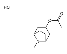 (8-methyl-8-azabicyclo[3.2.1]octan-3-yl) acetate,hydrochloride结构式