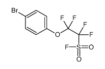 2-(4-bromophenoxy)-1,1,2,2-tetrafluoroethanesulfonyl fluoride结构式