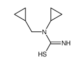 Thiourea,N-cyclopropyl-N-(cyclopropylmethyl)- Structure