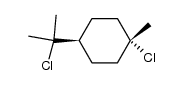 1,8-dichloro-cis-p-menthane结构式