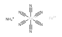 AMMONIUM IRON (III) HEXACYANOFERRATE (II) picture