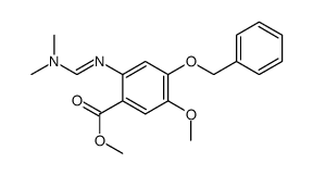 (E)-Methyl 4-(benzyloxy)-2-((dimethylamino)Methyleneamino)-5-Methoxybenzoate picture