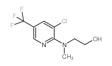 2-[[3-CHLORO-5-(TRIFLUOROMETHYL)-2-PYRIDINYL](METHYL)AMINO]-1-ETHANOL structure