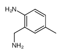 2-amino-5-methylbenzylamine结构式