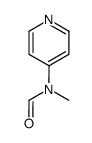 Formamide, N-methyl-N-4-pyridinyl- (9CI) Structure