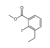 methyl 3-ethyl-2-iodobenzoate结构式