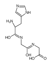 L-组氨酰甘氨酰甘氨酸结构式