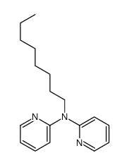 N-octyl-N-pyridin-2-ylpyridin-2-amine结构式