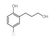 Benzenepropanol,5-chloro-2-hydroxy-结构式