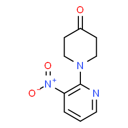 1-(3-NITRO-2-PYRIDINYL)TETRAHYDRO-4(1H)-PYRIDINONE结构式