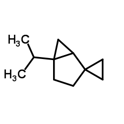 Spiro[bicyclo[3.1.0]hexane-2,1-cyclopropane], 5-isopropyl-, (-)- (8CI) Structure