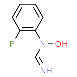 Methanimidamide, N-(2-fluorophenyl)-N-hydroxy- (9CI)结构式