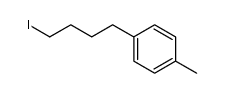 1-(4-iodobutyl)-4-methylbenzene结构式