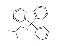 N-isobutyl-N-triphenylmethylamine结构式