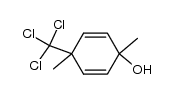 1,4-dimethyl-4-trichloromethyl-2,5-cyclohexadien-1-ol Structure