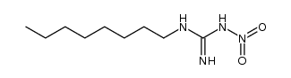 N-nitro-N'-octyl-guanidine Structure