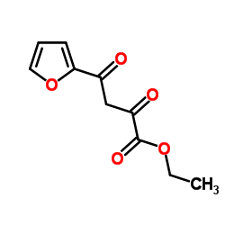 Ethyl 4-(2-furyl)-2,4-dioxobutanoate Structure