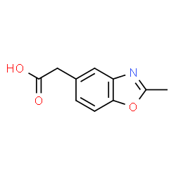 2-(2-METHYL-1,3-BENZOXAZOL-5-YL)ACETIC ACID Structure