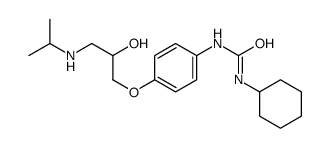 1-cyclohexyl-3-[4-[2-hydroxy-3-(propan-2-ylamino)propoxy]phenyl]urea picture