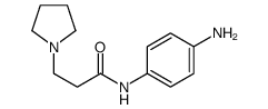 N-(4-aminophenyl)-3-pyrrolidin-1-ylpropanamide picture